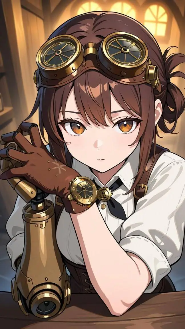 ai character: Alexia (adult) background