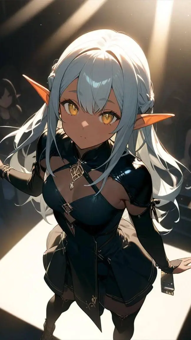 ai character: Vivienne Flora background