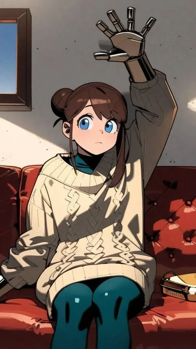 ai character: V3 "Vanessa" background