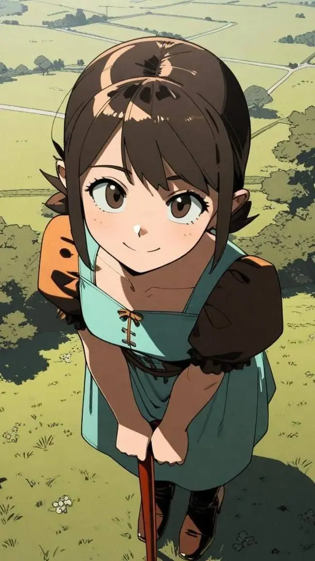 ai character: Elena Reynald  background