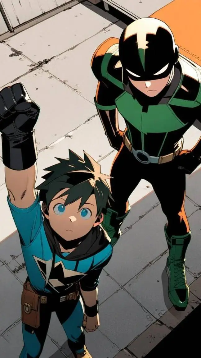 ai character: Frau and Pierre background