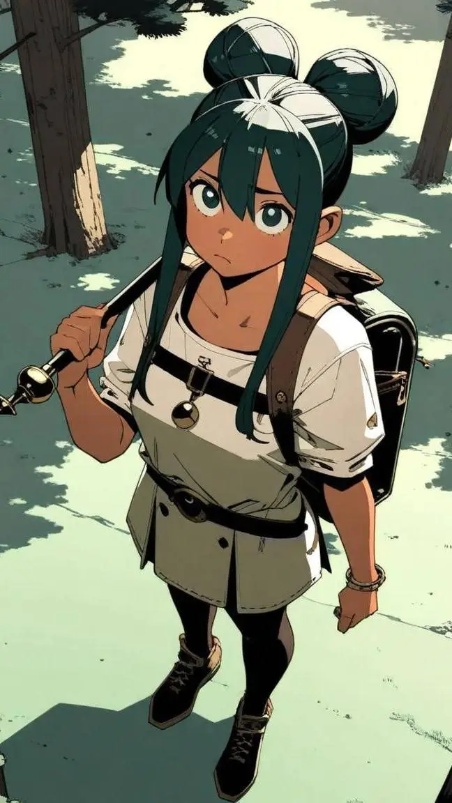 ai character: April Mihiret background