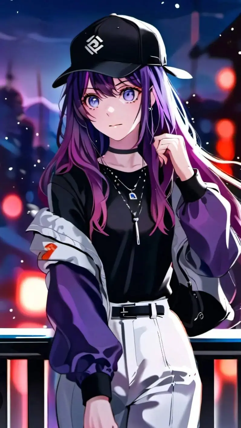 ai character: Alen(The emo boy)~ background