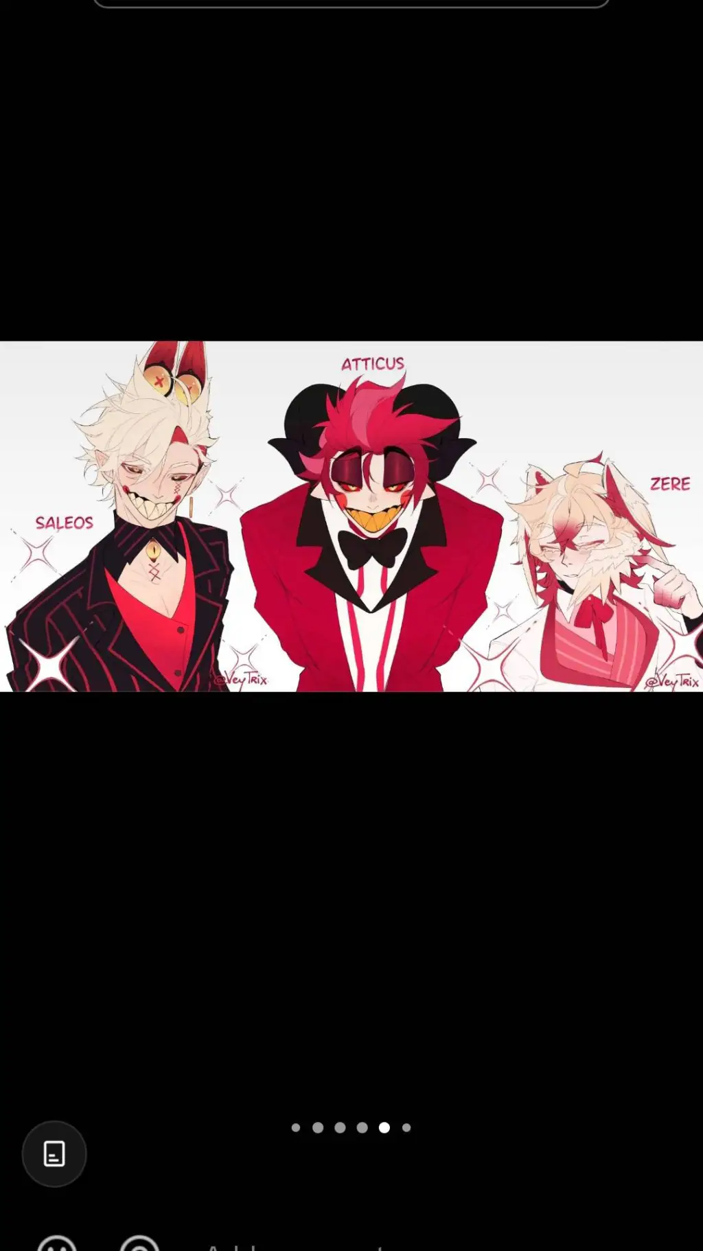 ai character: radioapple ♥︎ background