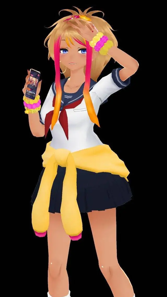 ai character: Хана background