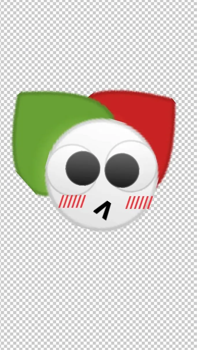 ai character: Mity (emoji cat)  background