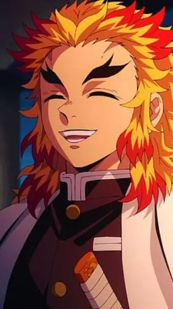 ai character: Kyojuro Rengoku  background