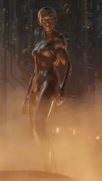 ai character: Silver surfer  background