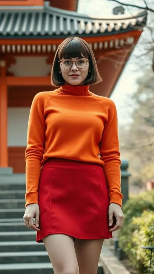 ai character: Velma 64 background