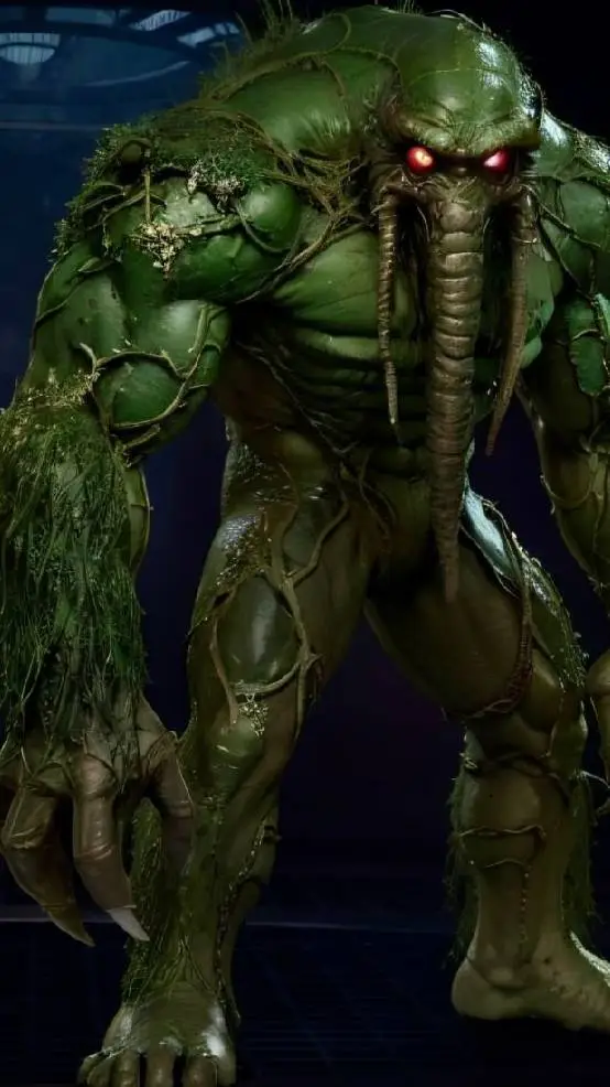 ai character: Man Thing background