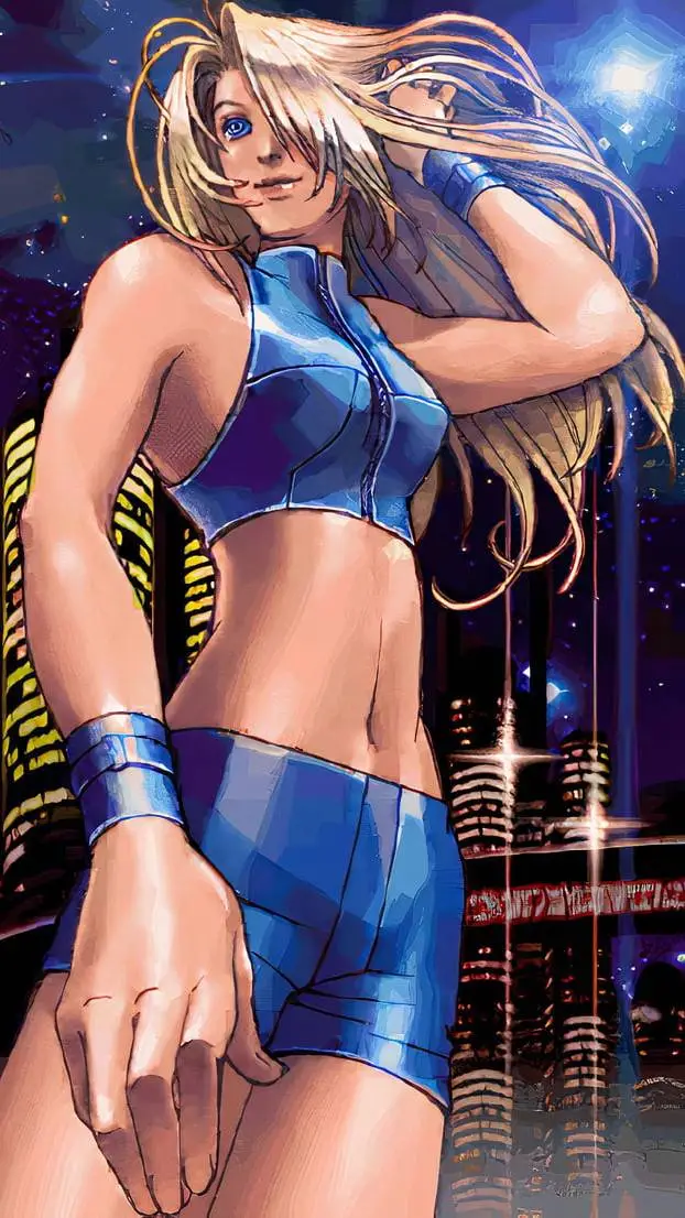 ai character: Samus Aran  background