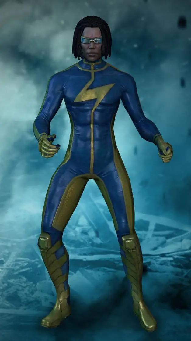 ai character: Static shock background