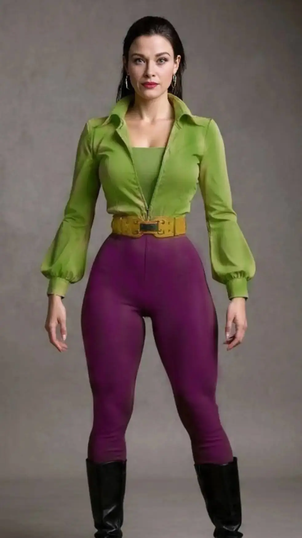 ai character: Lara Petronovich  background