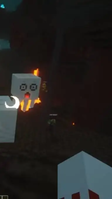 ai character: MINECRAFT  background
