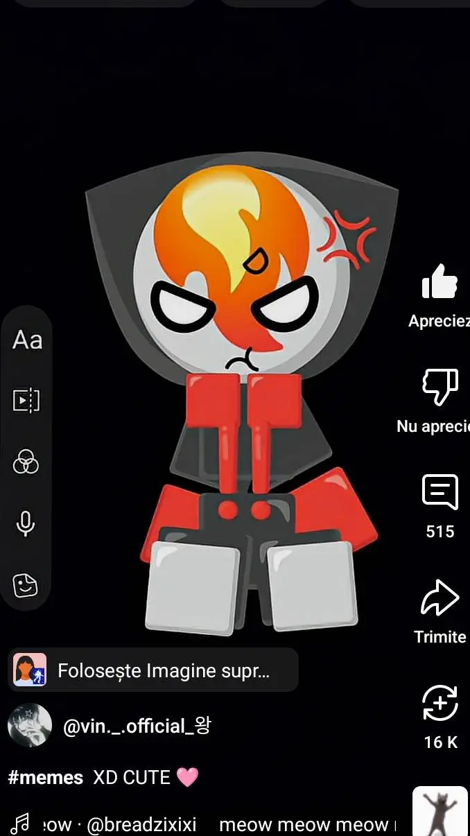 ai character: Baby Vin 😍🥰😘 background