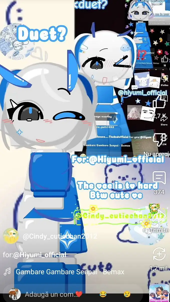 ai character: Hiyumi background