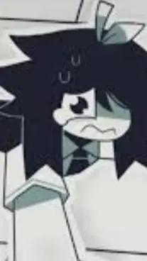 ai character: Abbie crying :( background