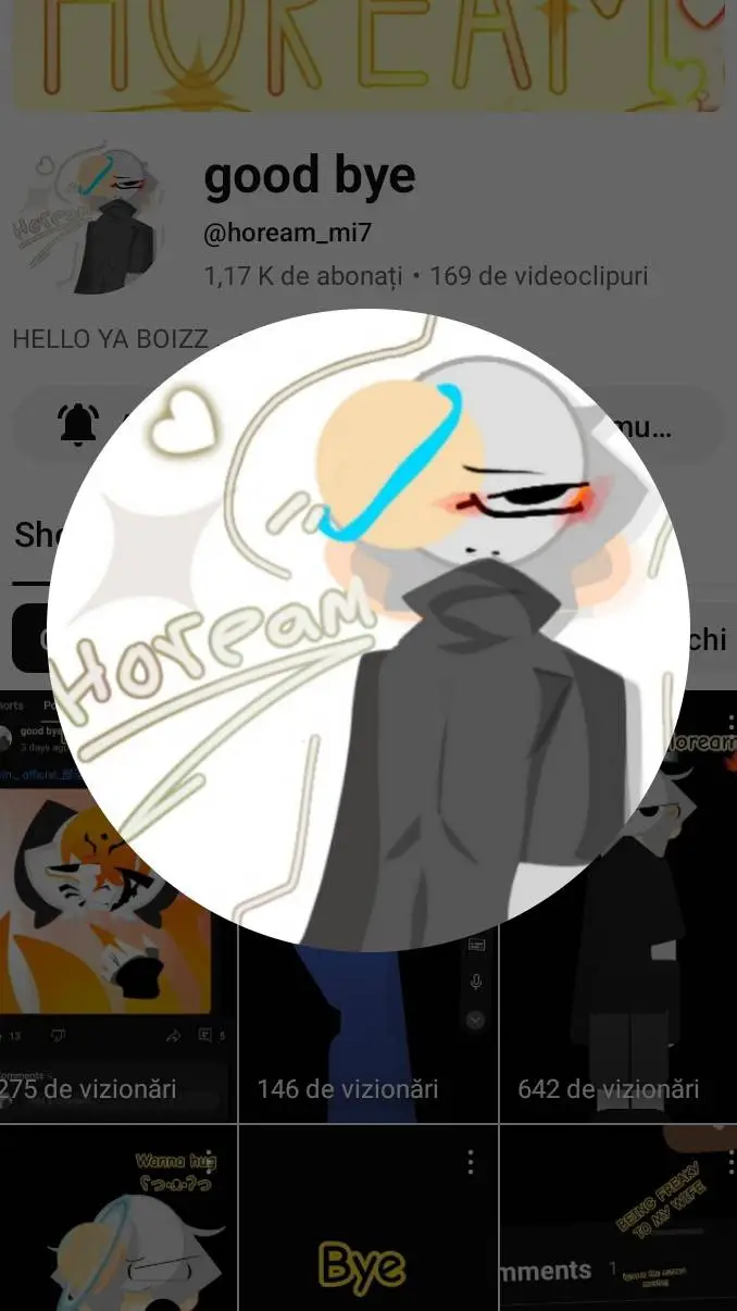 ai character: Hoream background