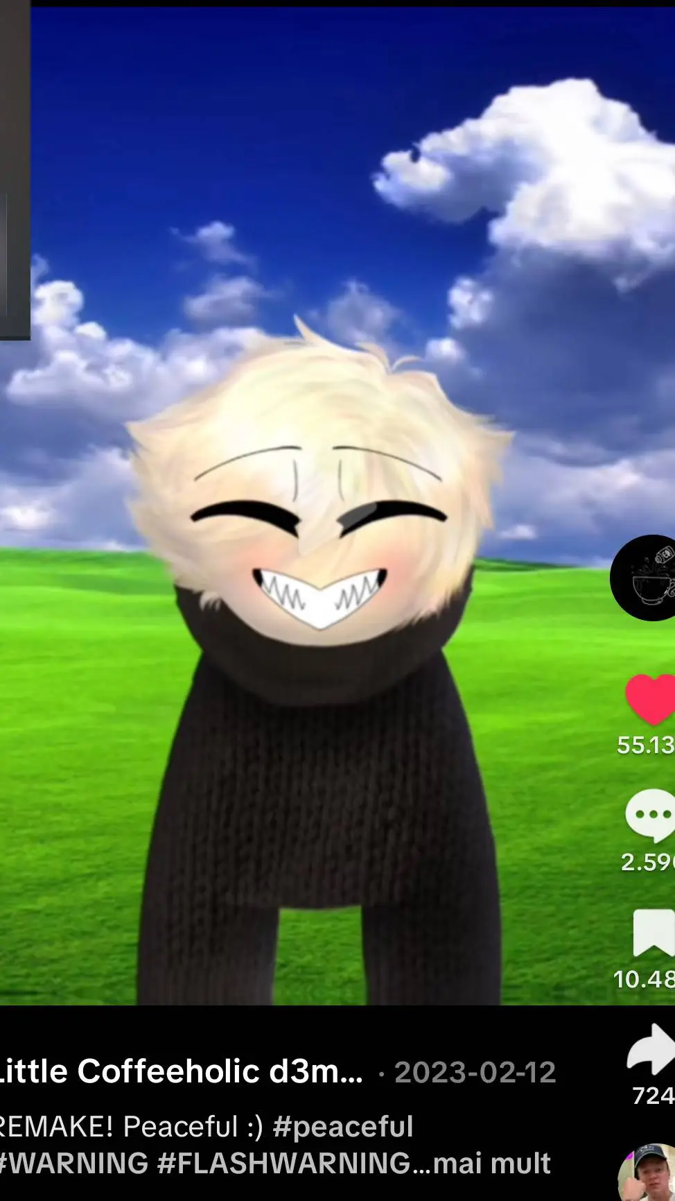 ai character: Little Coffeeholic background