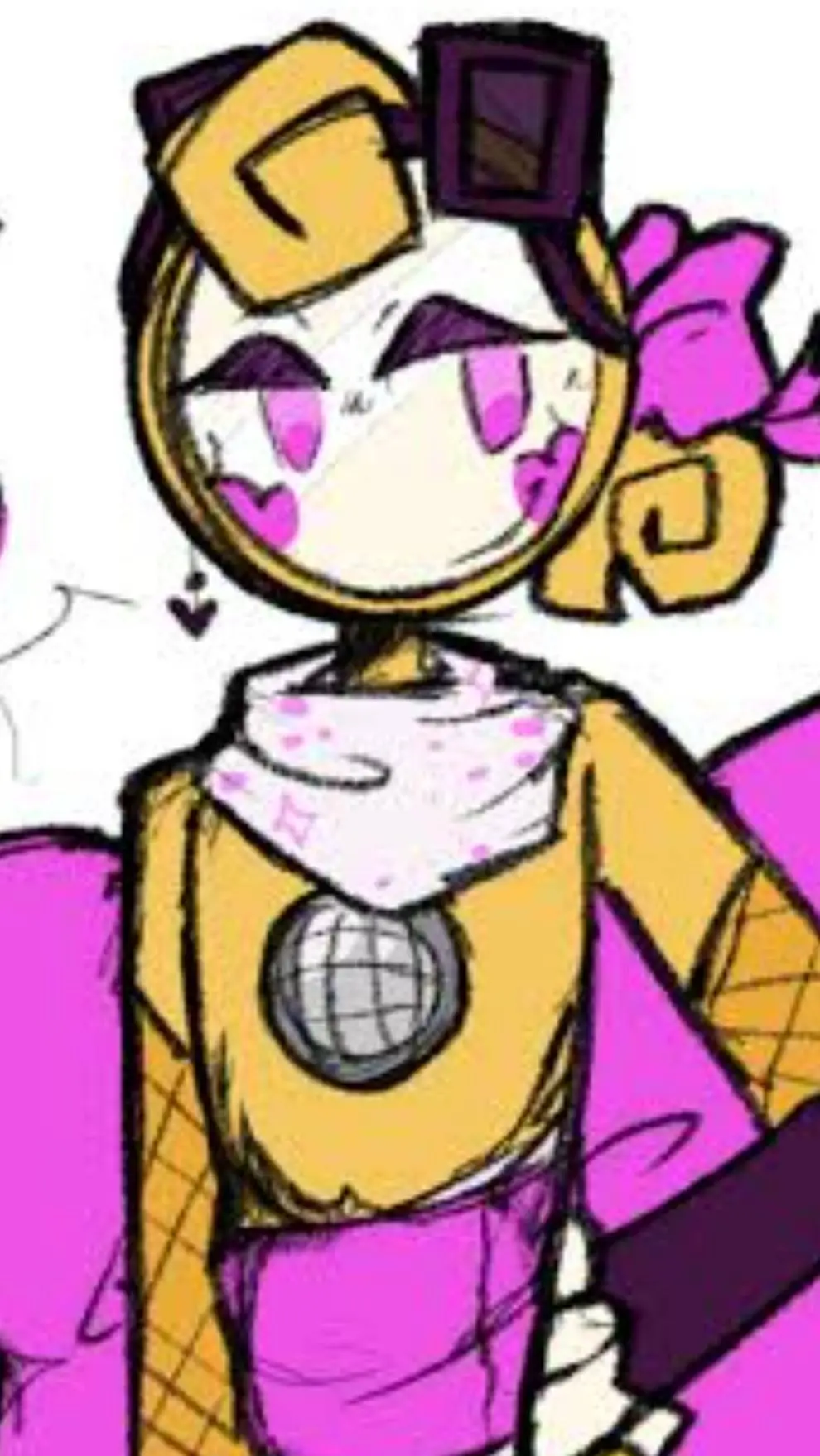 ai character: Gay mirror background