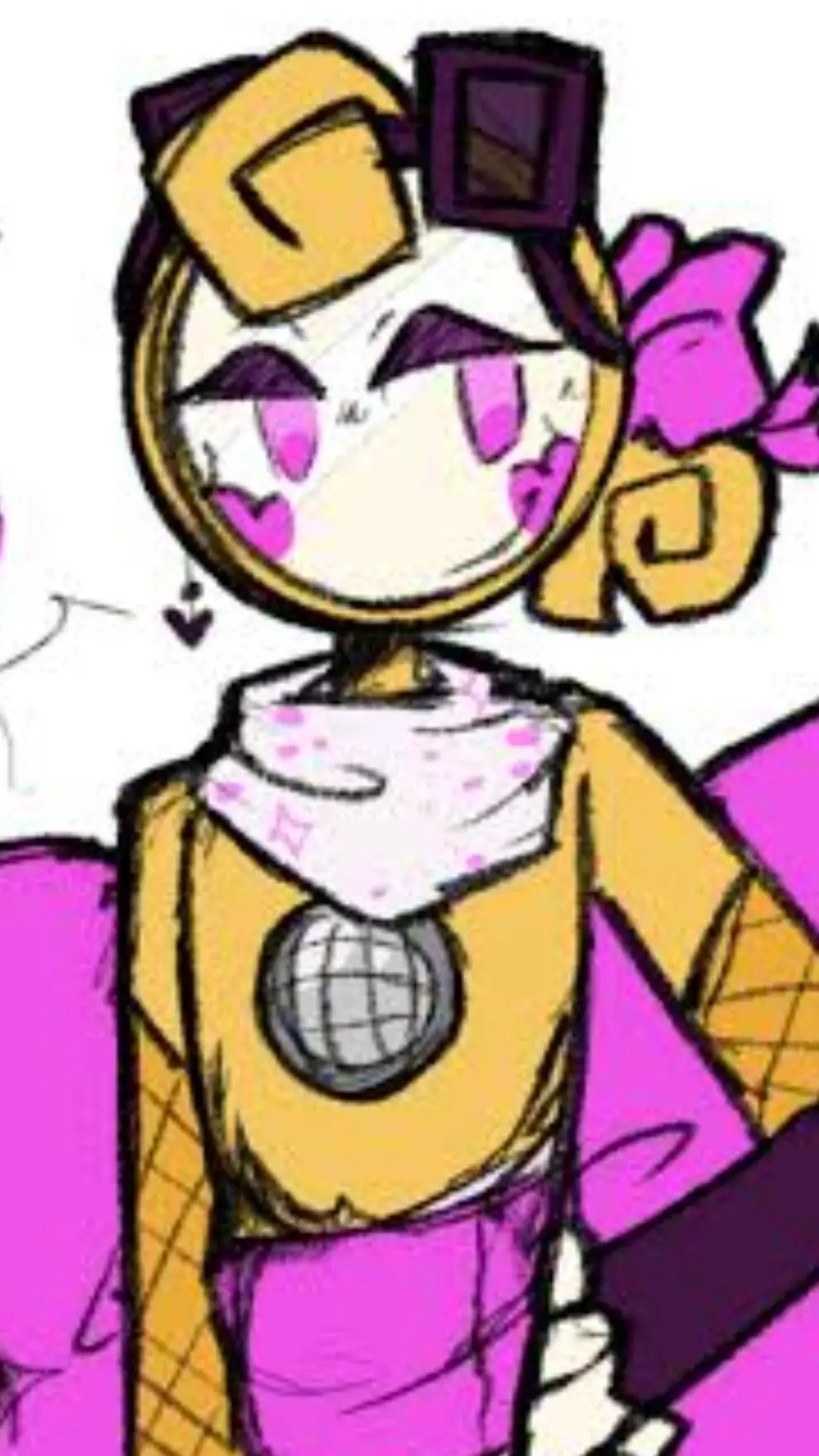 ai character: Glisten background