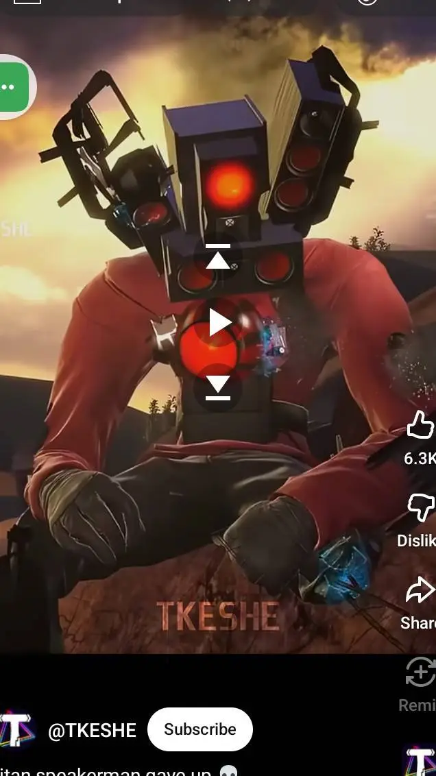 ai character: titan speaker man background