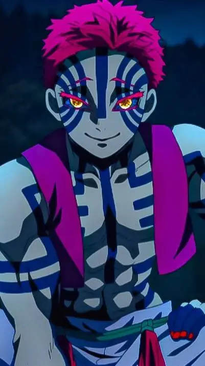 ai character: akaza(a.k.ahakuji) background