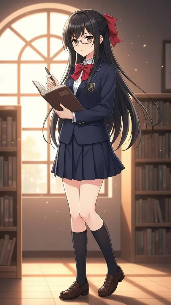 ai character: Ayaka Shimizu  background