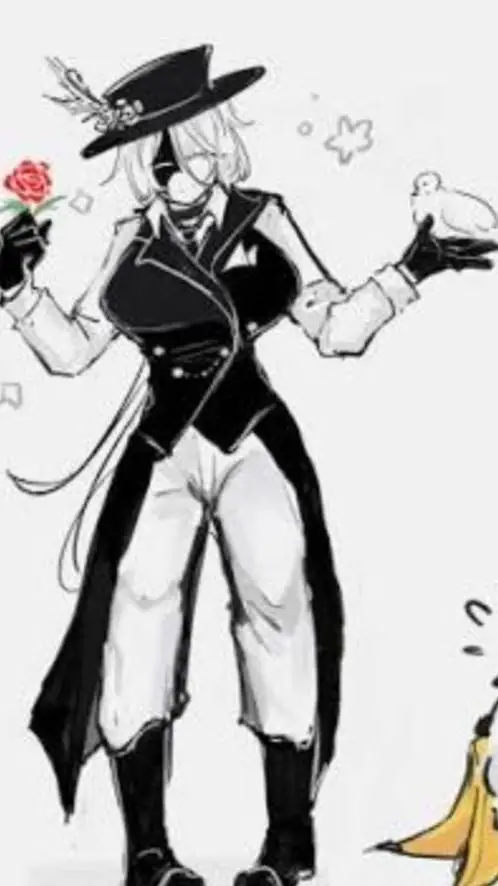 ai character: artfull♀️ background