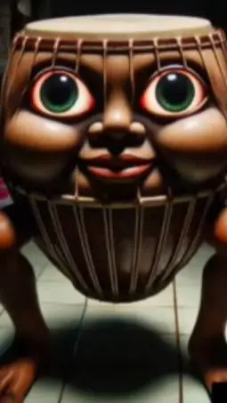 ai character: dugdug dug background