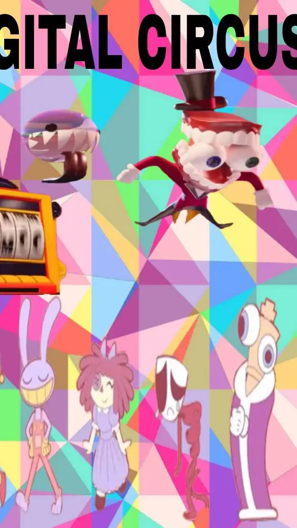 ai character: digital circus 15 background