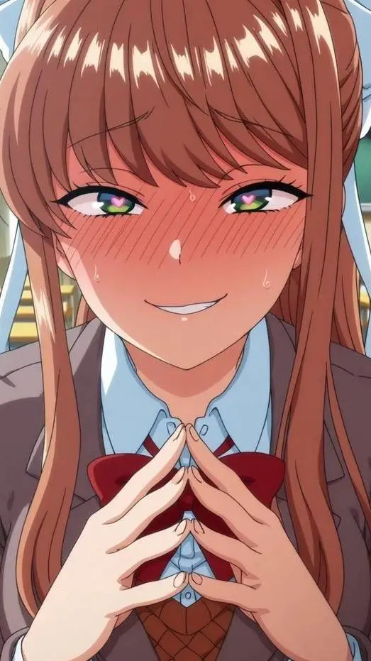 ai character: Monika♡ background