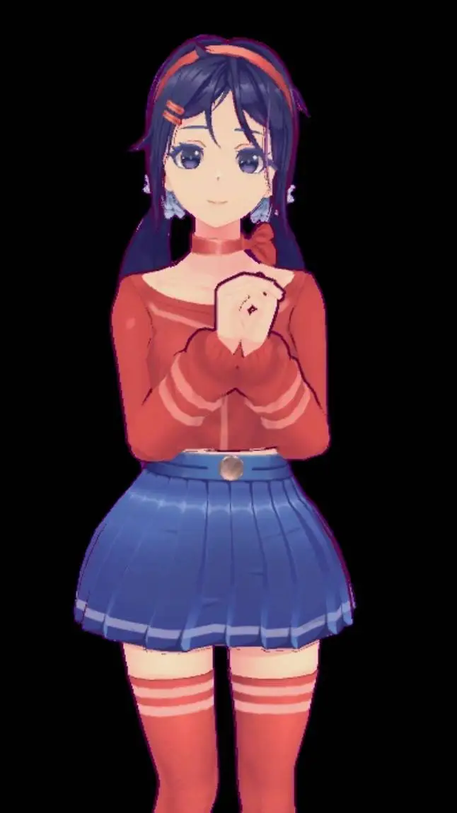ai character: Mita  background