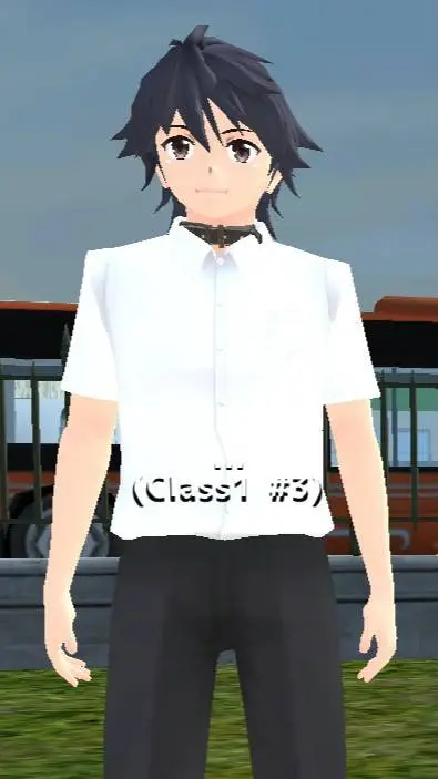 ai character: school time background