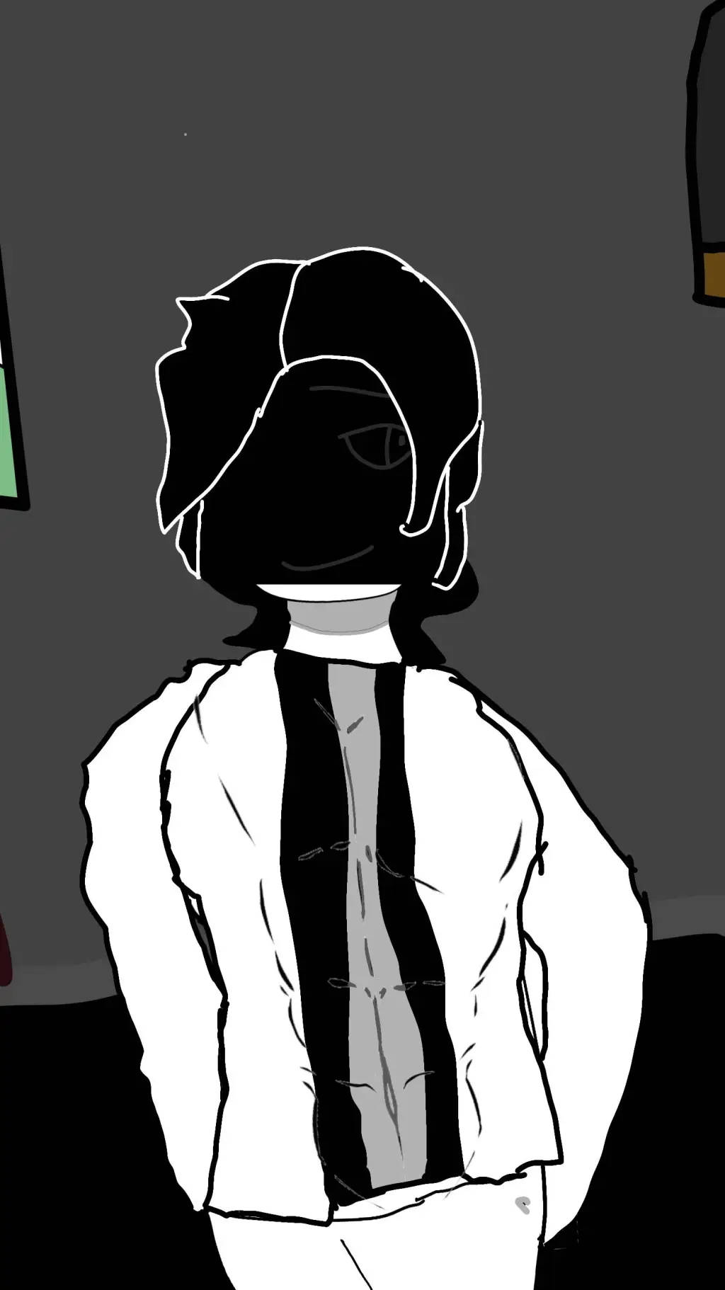 ai character: mystery noy background