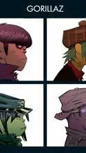 ai character: Gorillaz uno background