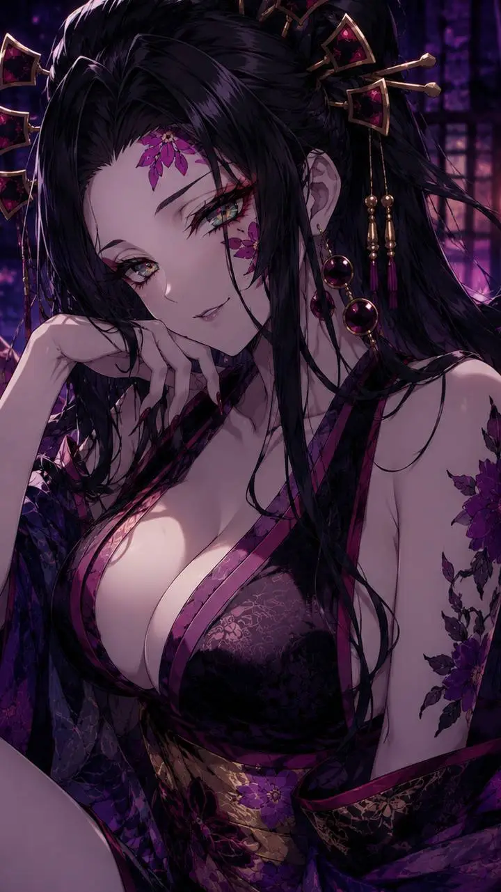 ai character: Daki background