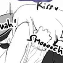 chat with ai character: kisses
