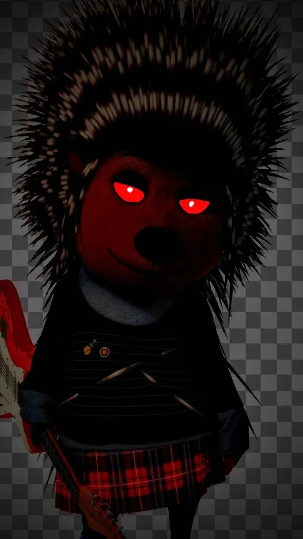 ai character: ash (horror) background