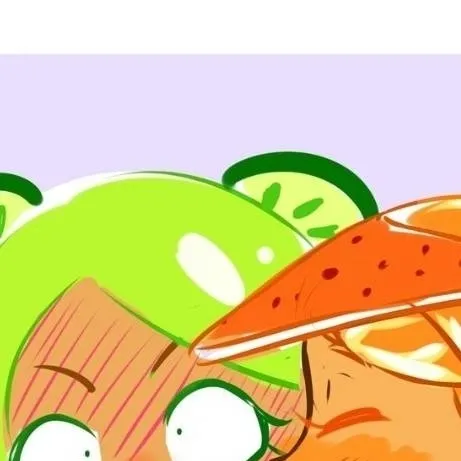 chat with ai character: orange and lime