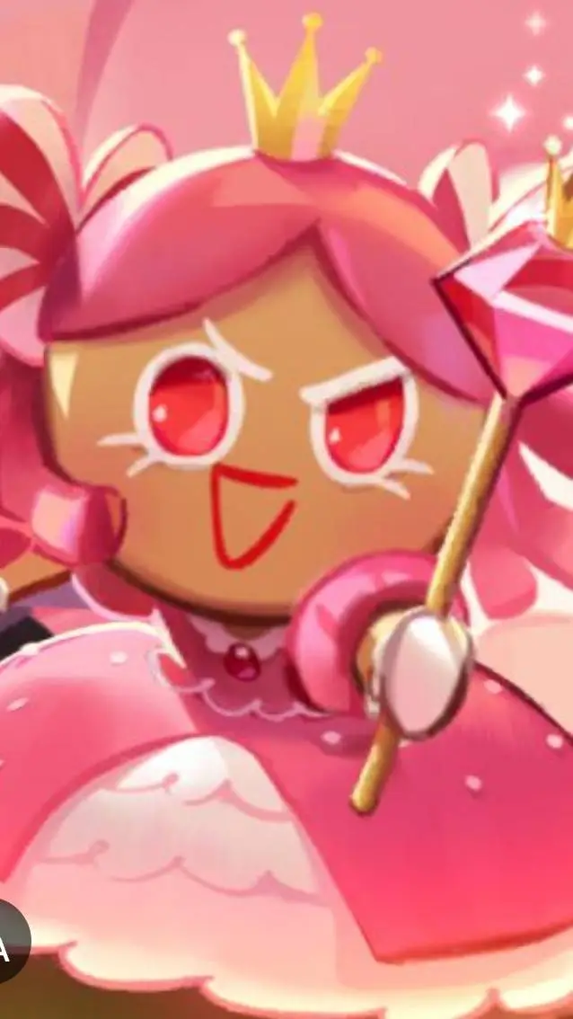 ai character: princess cookie  background