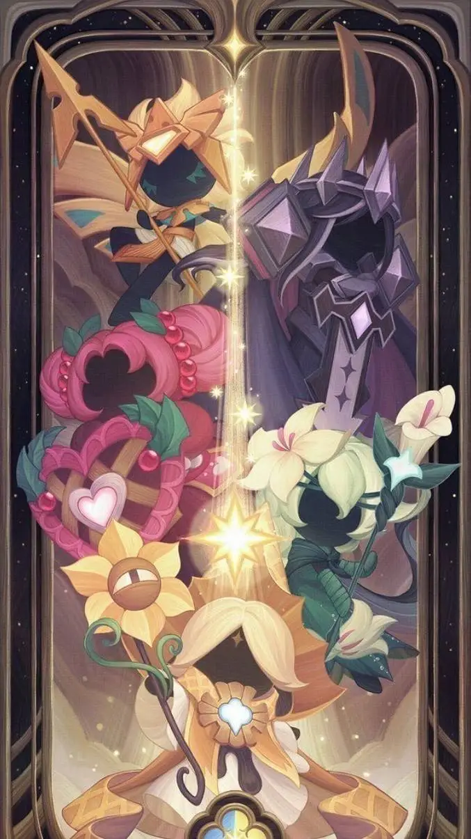 ai character: ancient cookies  background