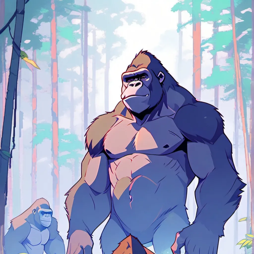 chat with ai character: 5 gorilles 