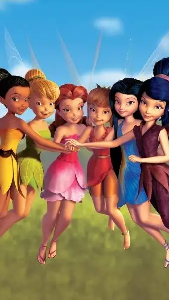 ai character: fées Disney FR background