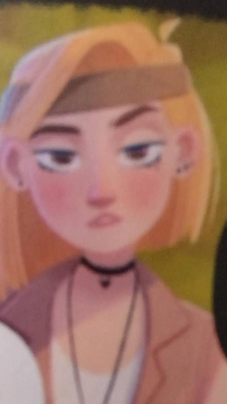 ai character: Blondie background
