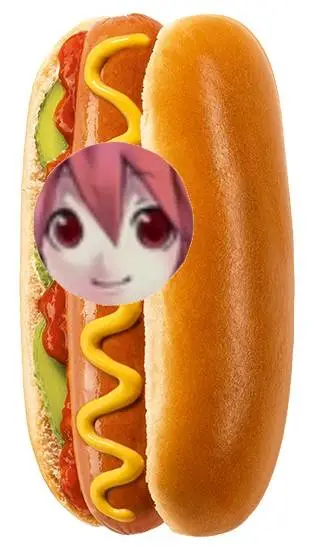 ai character: Hotdog Teto 🌭 background