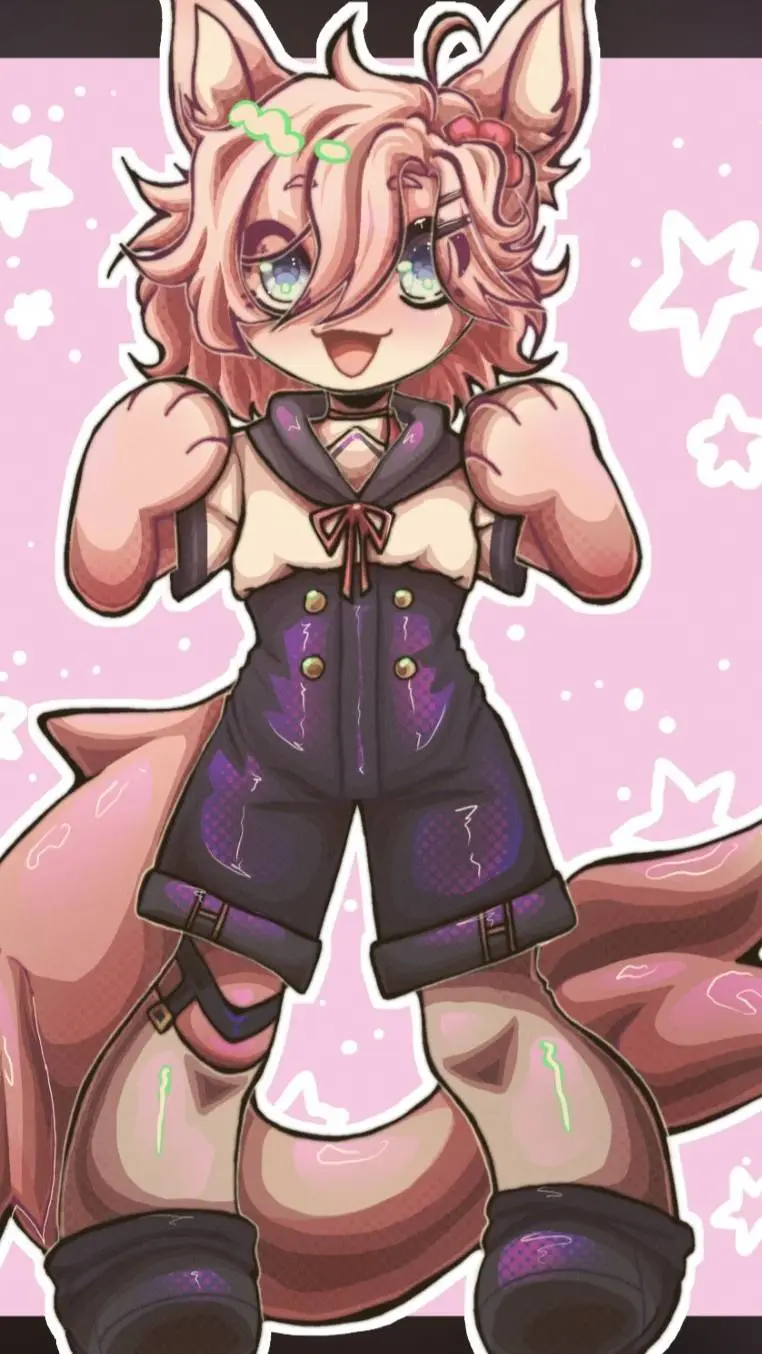 ai character: furry background