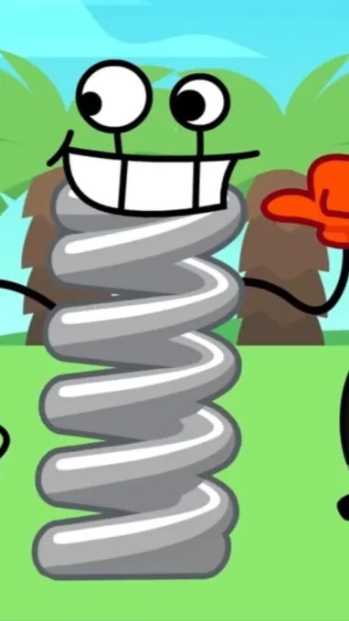 ai character: Springy background