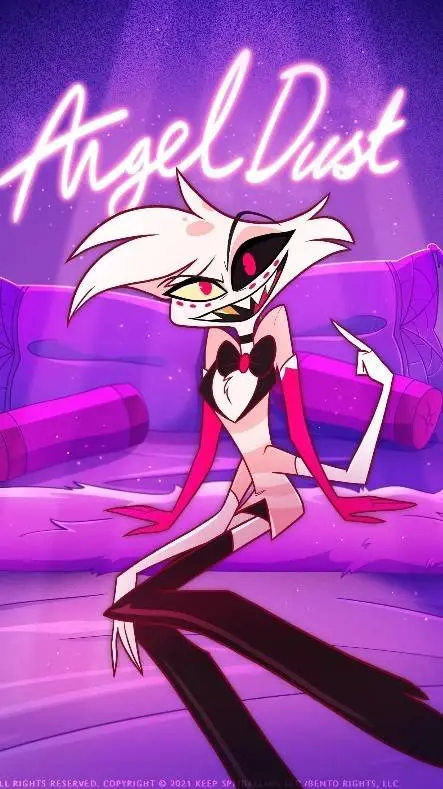 ai character: angel dust background