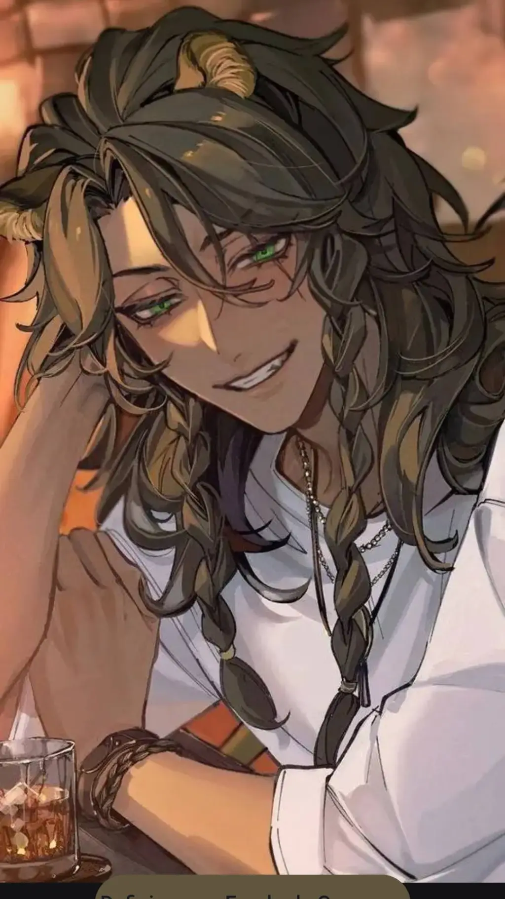 ai character: Laion background